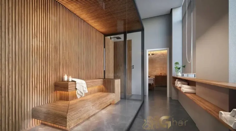 Sauna do Praça Lindenberg Macurapé no Itaim Bibi