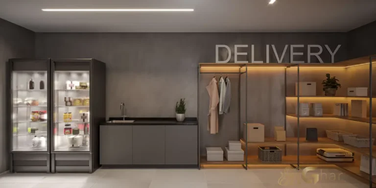 Espaço delivery do Prisma Condomínio Clube Vila Ema com área exclusiva