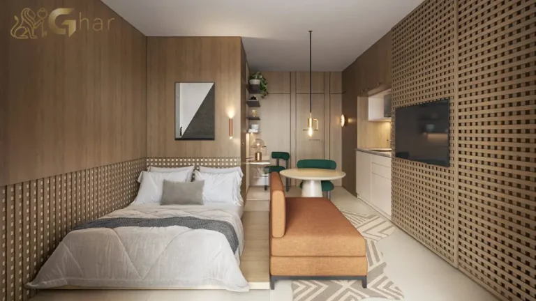 Studio decorado de 28m² no Studios Paraíso by Lindenberg