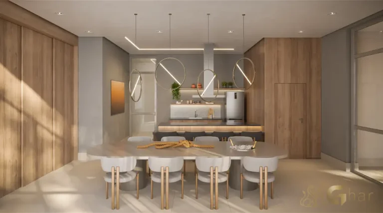 Espaço gourmet do The Grand Padre Adelino no Belém