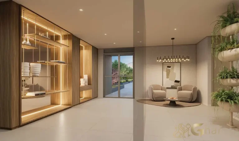 Lobby do Torino Mooca Città com design sofisticado e recepção elegante