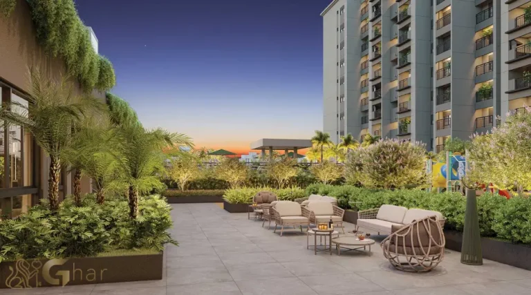 Praça de festas do Torino Mooca Città com espaço para convivência