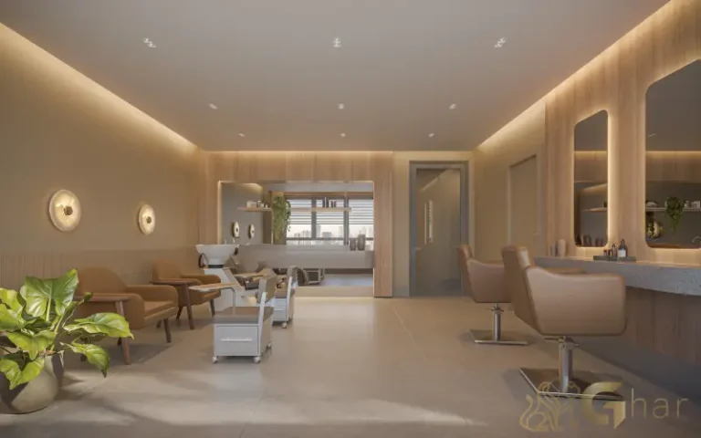 Beauty space do condomínio Vértice Butantã Residences by Diálogo