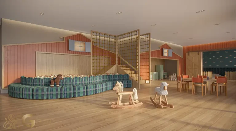 Brinquedoteca do condomínio Vértice Butantã Residences by Diálogo