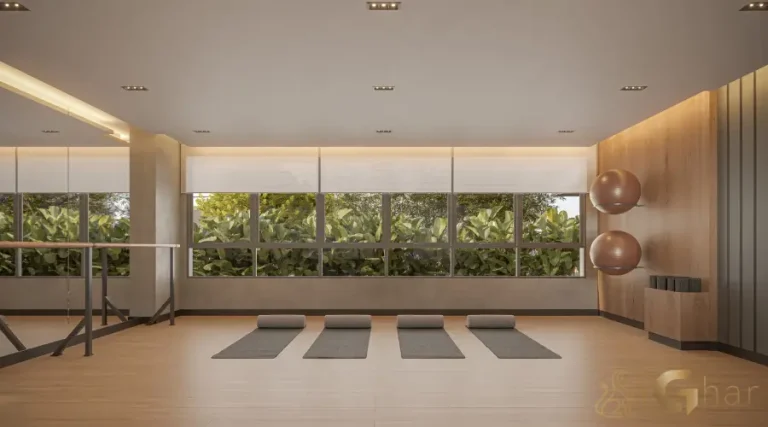 Espaço multifuncional do Vértice Butantã Residences by Diálogo