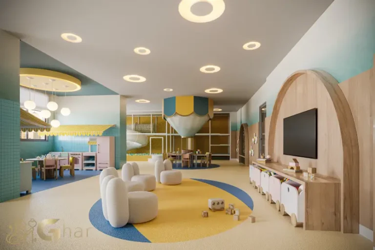 Brinquedoteca do Vitrine Tatuapé Condomínio Clube com espaço infantil planejado