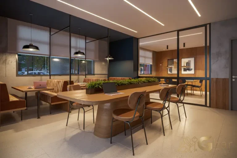 Coworking com sala de reunião no Vitrine Tatuapé Condomínio Clube