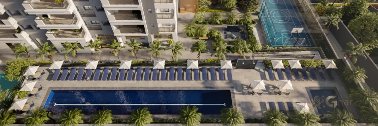 Piscina adulto com raia de 25 metros do Vitrine Tatuapé Condomínio Clube