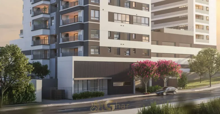 Portaria do condomínio Walk Alto do Ipiranga em São Paulo