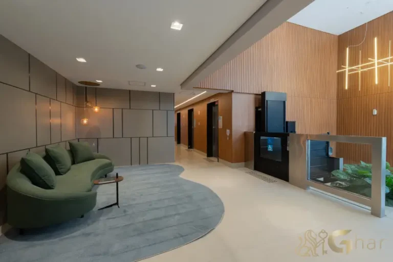 Hall social do Walk Alto do Ipiranga em condomínio de apartamentos no Alto do Ipiranga São Paulo