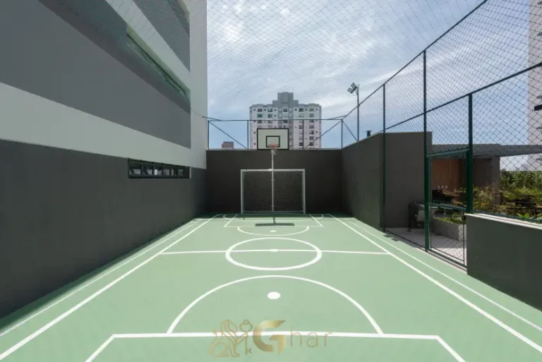Quadra recreativa do Walk Alto do Ipiranga em condomínio de apartamentos no Alto do Ipiranga