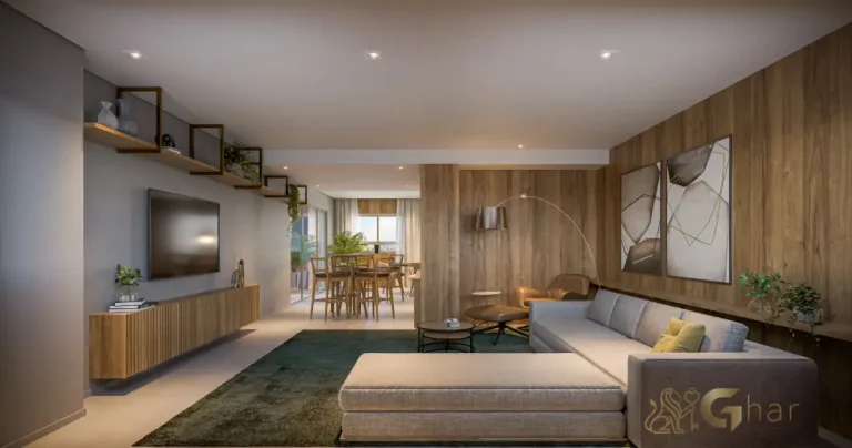 Espaço família com churrasqueira no Walk Belém by Diálogo no Belém