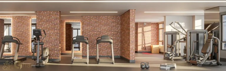 Academia e espaço fitness do condomínio Walk Belém Smart by Diálogo no Belém