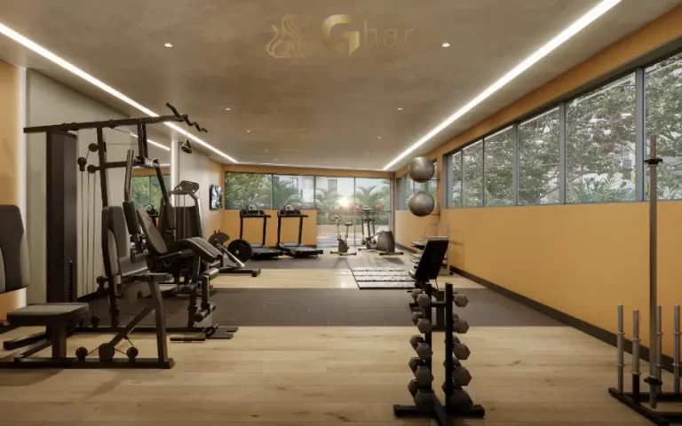 Academia fitness do condomínio 360º Park View no City América São Paulo