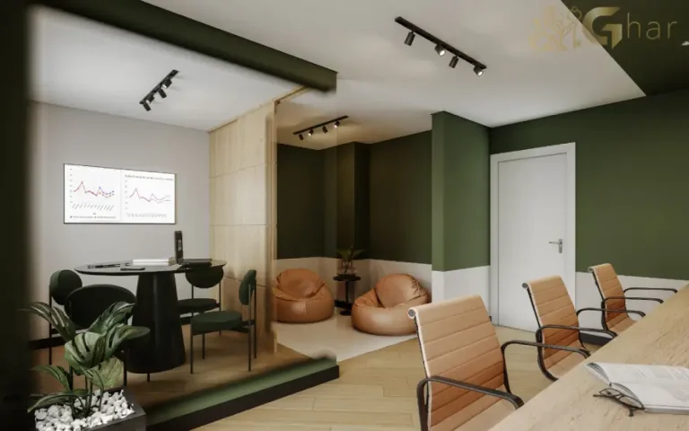 Coworking do condomínio 360º Park View no City América São Paulo