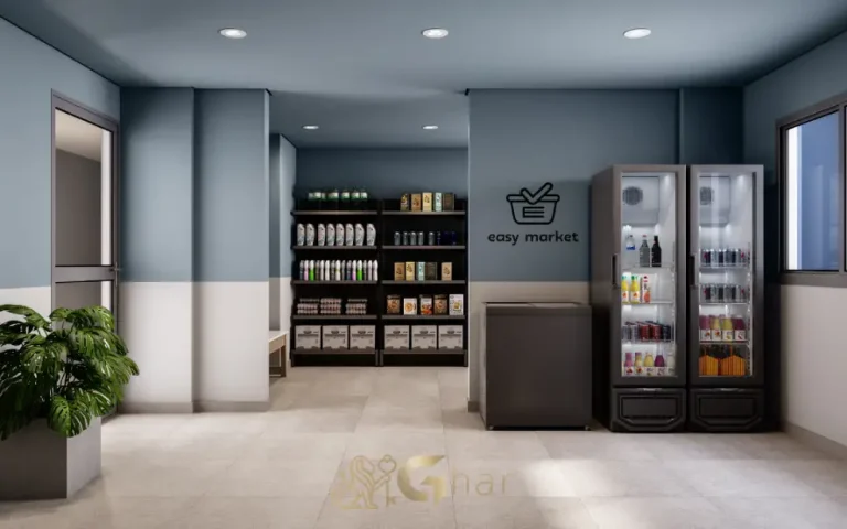 Easy Market do condomínio 360º Park View no City América São Paulo