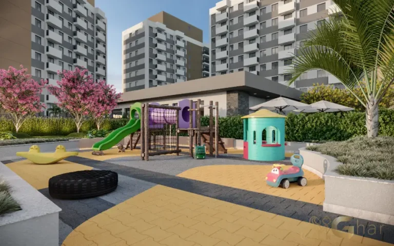 Playground do condomínio 360º Park View no City América São Paulo