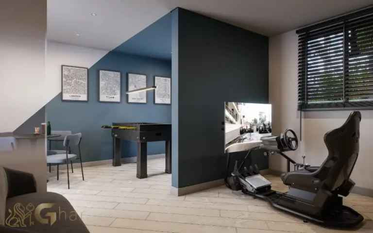 Salão de jogos do condomínio 360º Park View no City América São Paulo