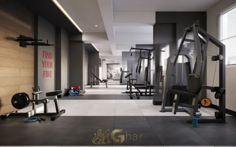 Academia fitness do condomínio Alto São Domingos em Pirituba, São Paulo