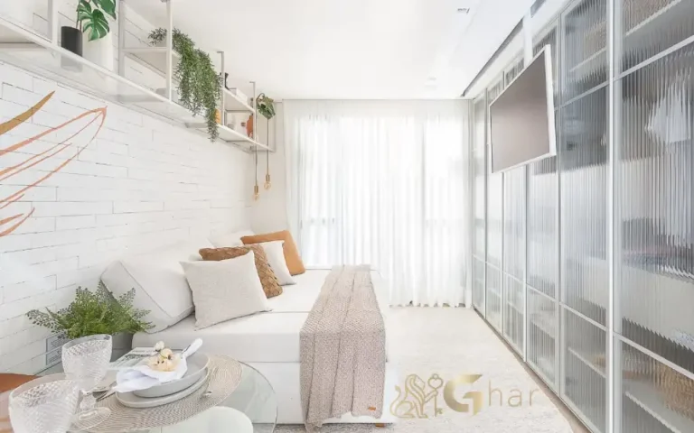 Apartamento studio decorado do Ar.que na Vila Buarque, empreendimento no centro de São Paulo