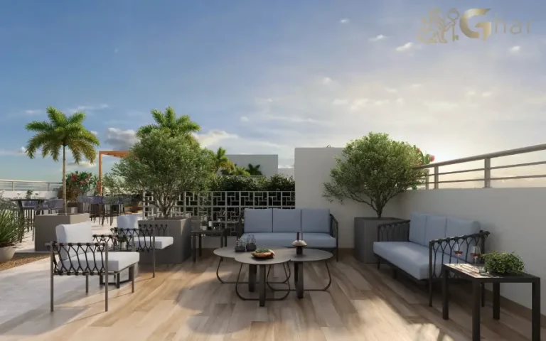 Lounge gourmet do condomínio Arte Santa Marina na Água Branca SP