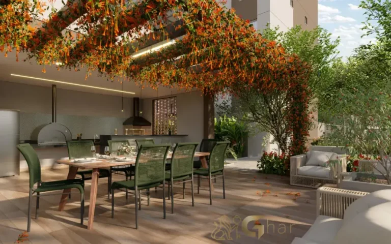 Churrasqueira do condomínio Astro Santa Marina na Água Branca São Paulo