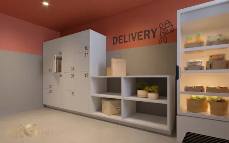 Espaço delivery do condomínio Astro Santa Marina na Água Branca