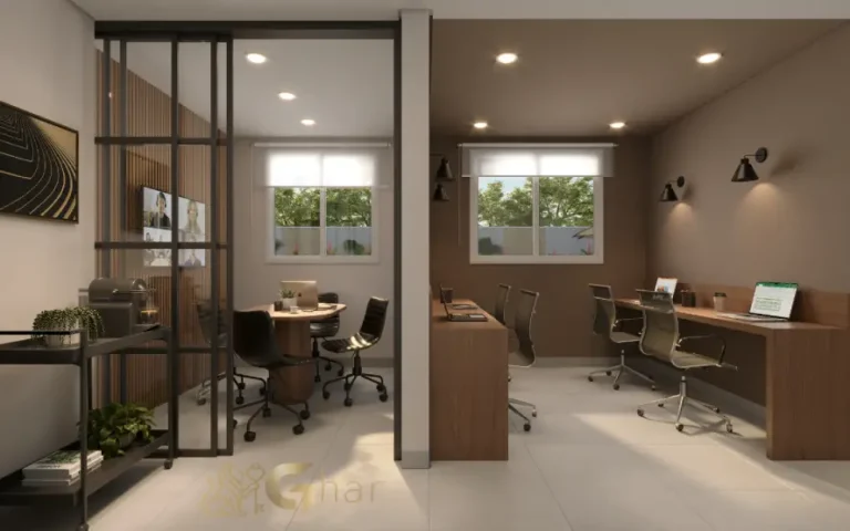 Coworking com sala de reunião no condomínio Atmosfera Jaguaré
