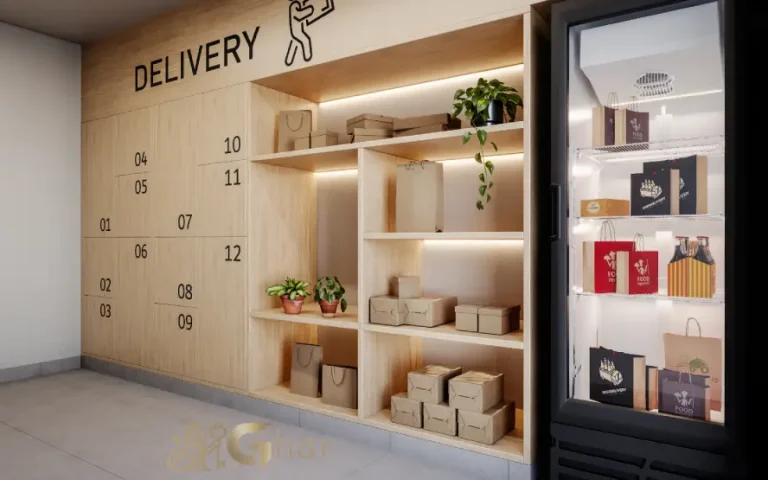 Espaço delivery do condomínio Barra Funda 930 com praticidade para encomendas