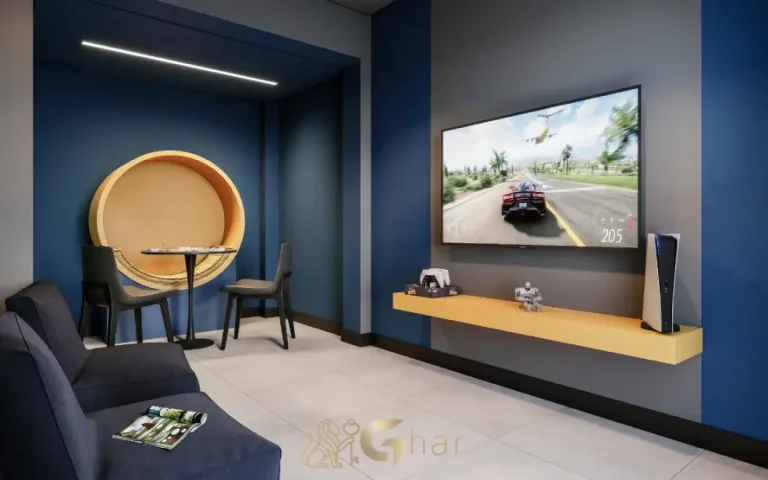 Espaço games do condomínio Barra Funda 930 com área de jogos e lazer na Barra Funda, São Paulo