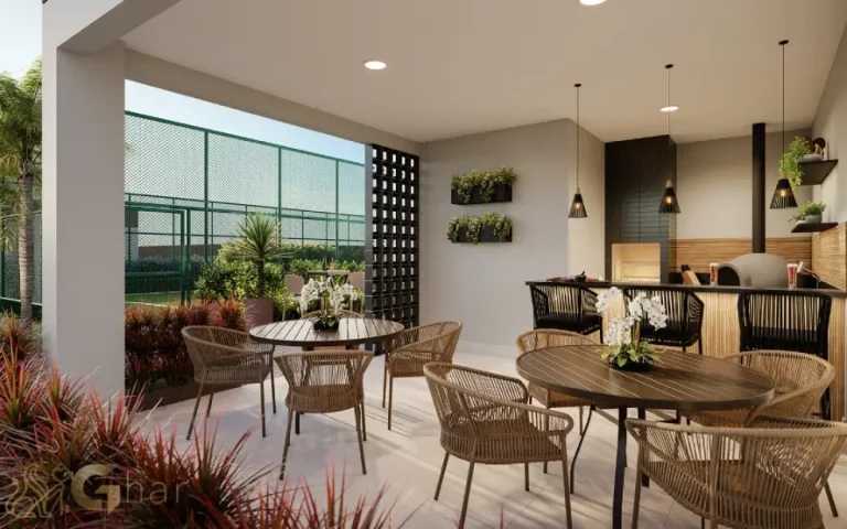 Churrasqueira com forno de pizza do condomínio Cidade Central no Pari, Centro de São Paulo