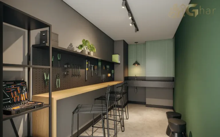 Oficina compartilhada do condomínio Cidade Central no Centro de São Paulo