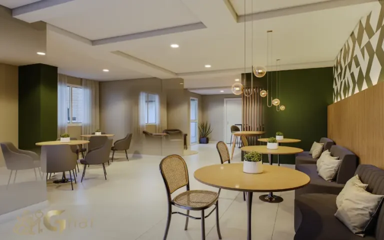 Salão de festas do condomínio Cidade Central no Pari, Centro de São Paulo