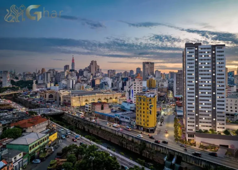 Vista da cidade de São Paulo a partir do condomínio Cidade Central