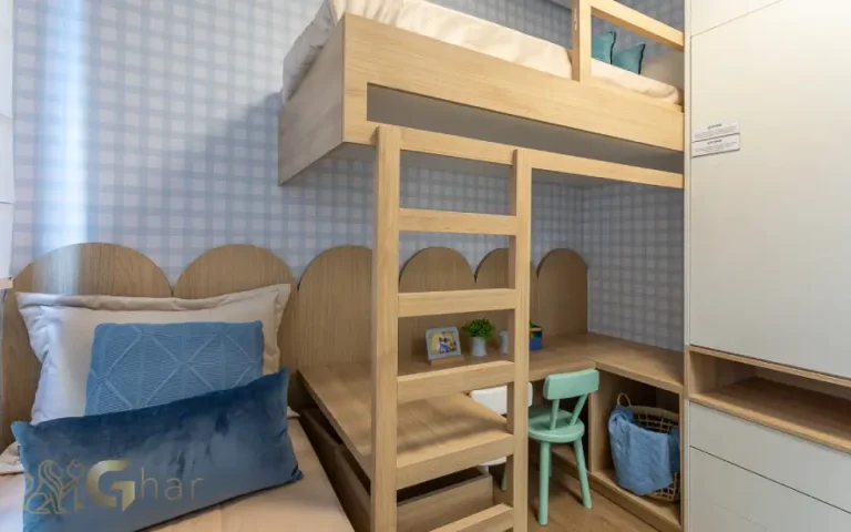 Quarto infantil do apartamento decorado no Cidade Jaguaré Villa Eldorado