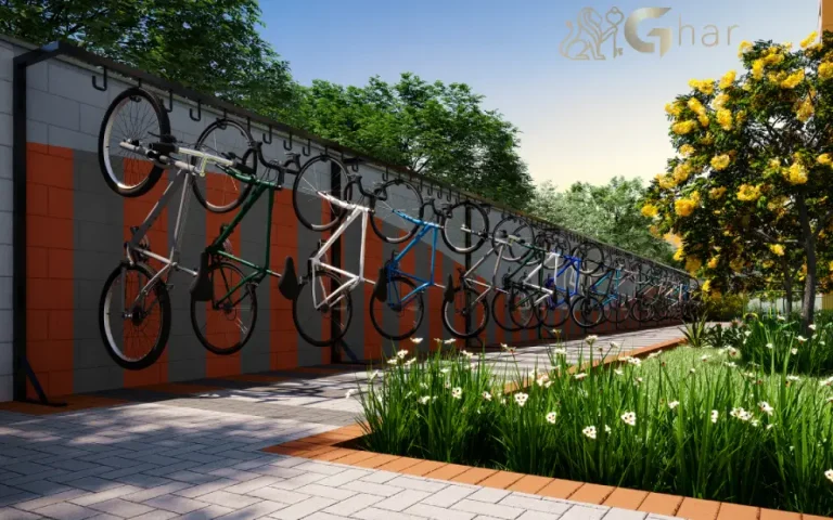 Bicicletário do Cidade Jaguaré Villa Lobos com espaço seguro para bicicletas