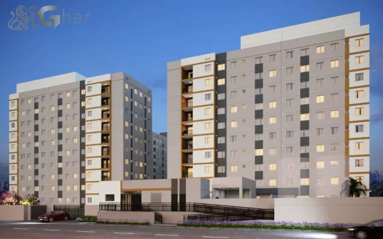 Fachada do condomínio Cidade Jaguaré Villa Lobos no bairro do Jaguaré em São Paulo