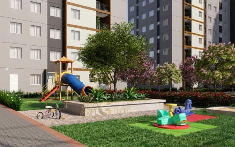 Playground do Cidade Jaguaré Villa Lobos com área infantil ao ar livre