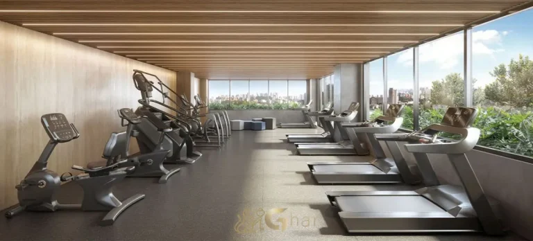 Fitness aeróbico do Cidade Jockey no Butantã com espaço para treinos