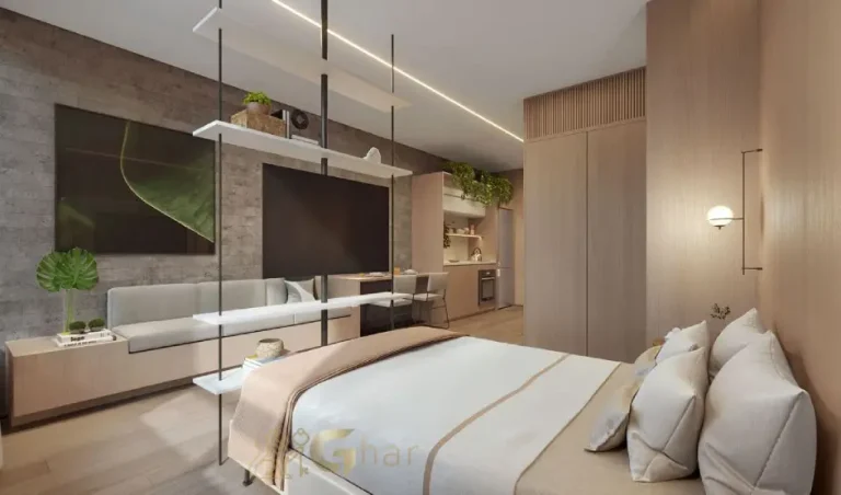 Studio decorado de 24 m² do Cidade Jockey Studios no Butantã