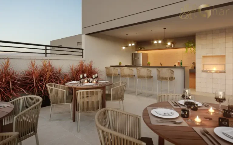 Espaço gourmet do condomínio Cidade Lapa – Água Branca