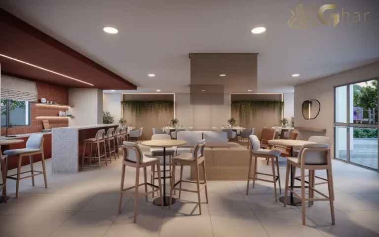 Salão de festas do condomínio Cidade Lapa – Água Branca