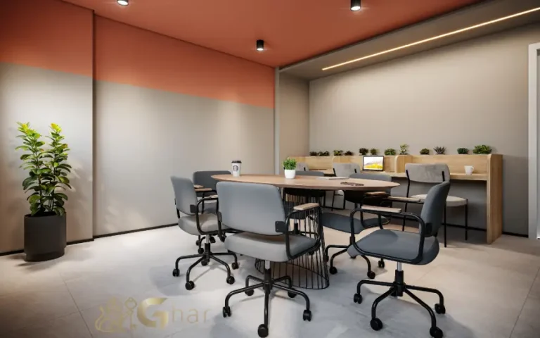 Espaço coworking do condomínio Cidade Lapa Pompeia na Água Branca SP