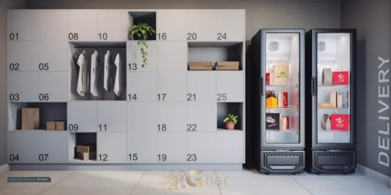 Espaço delivery do condomínio Cidade Lapa Pompeia na Água Branca