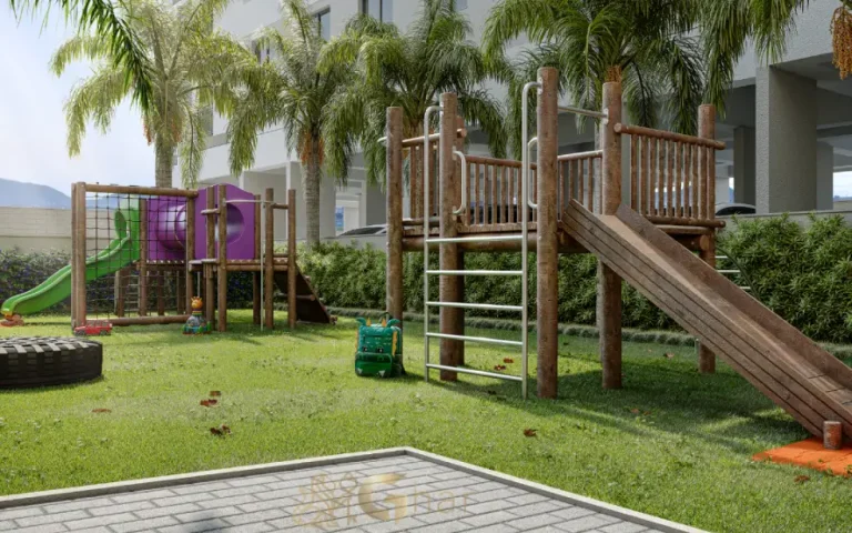 Fire space no rooftop do condomínio Cidade Lapa - Santa Marina na Água Branca