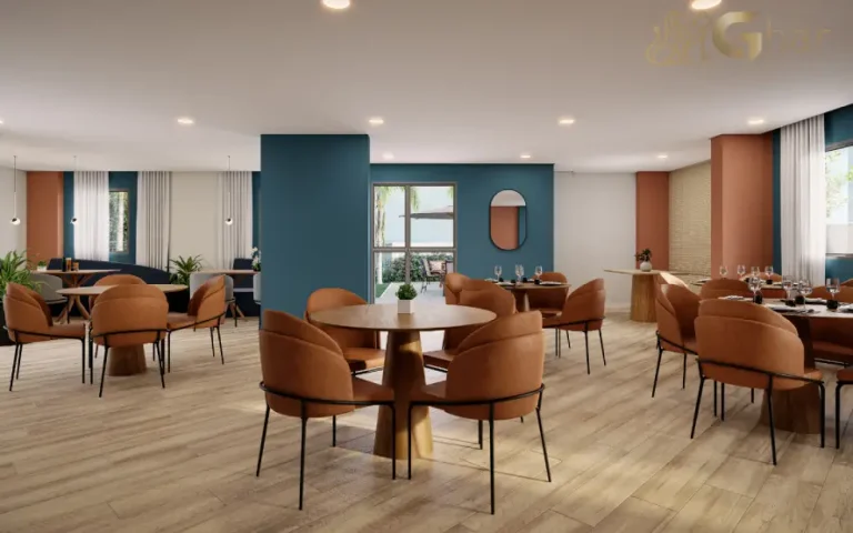 Salão de festas do condomínio Cidade Lapa - Santa Marina na Água Branca São Paulo