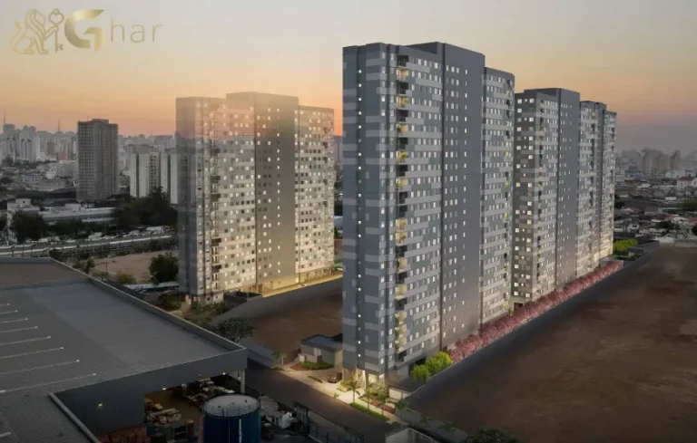 Vista aérea do condomínio Cidade Mooca – Duomo na Mooca São Paulo