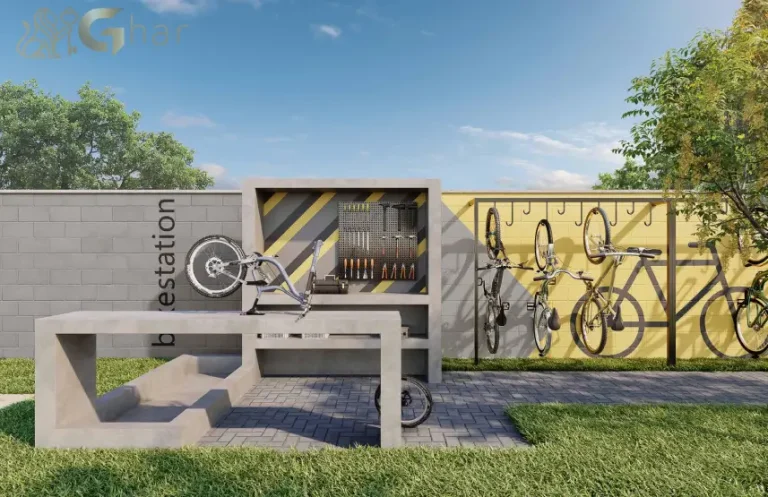 Oficina e bicicletário do condomínio Cidade Mooca – Duomo na Mooca