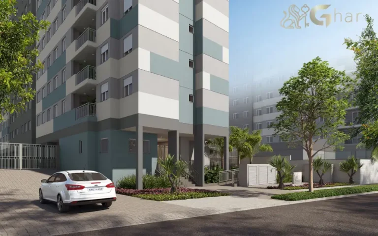 Portaria e acesso do condomínio Cidade Mooca – Navona na Mooca