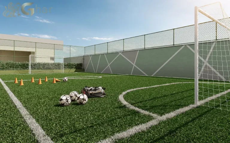 Quadra de grama sintética do condomínio Cidade Mooca – Navona